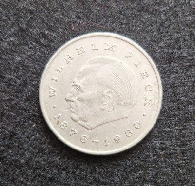 moneda Germania RDG 20 Mark 1972 Wilhelm Pieck 33 mm tiraj mic cupru nichel foto