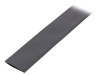 Manson termocontractabil 15mm 1m negru
