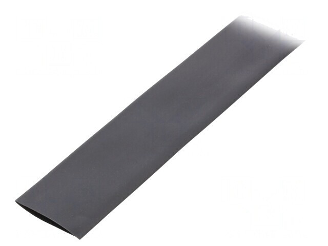 Manson termocontractabil 15mm 1m negru