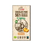 Ciocolata Bio Neagra cu Portocale Pronat 100gr, Chocolates Sole