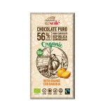 Ciocolata Bio Neagra cu Portocale Pronat 100gr