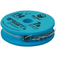 Carlige Legate Guru Bayonets QM1, Carlig Nr.10, 0.19mm, 38cm, 8buc/pac foto