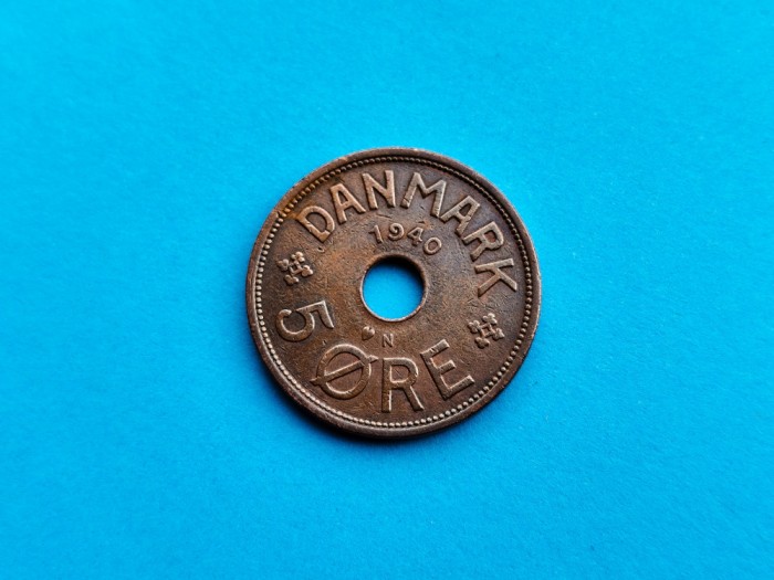 5 Ore 1940 Danemarca-