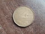 C50 - Moneda foarte veche - Canada - 1 dolar - 1993, America de Nord