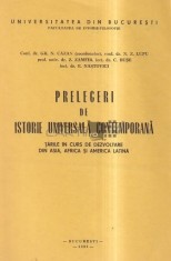 Prelegeri de istorie universala contemporana Ch. N. Cazan (coord.)