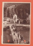 AMS @ - VEDERE/ILUSTRATA VATRA DORNEI, PESTE DORNA SPRE PARC, cu perforari, 1953