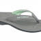 Papuci flip-flop New Balance W6091GR gri