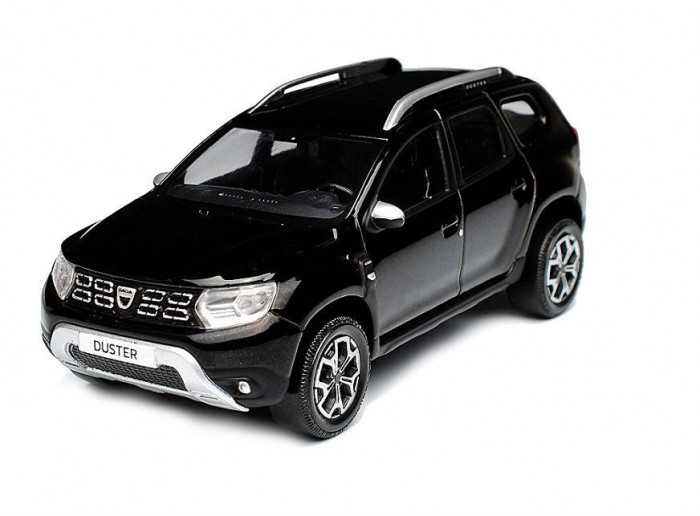 Macheta auto Dacia Duster 2018 negru LE 1008 pcs, 1:43 Norev