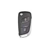 Carcasa cheie telecomanda 2 butoane compatibila Peugeot / Citroen