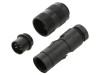 Conector M16 tată 5 pini, IP67