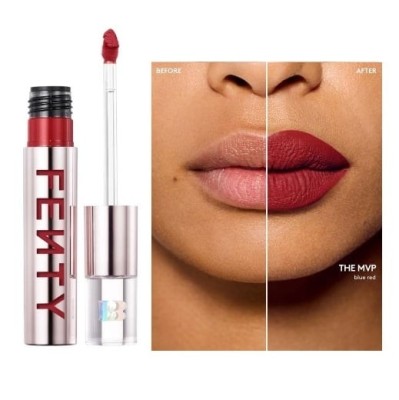 Ruj de buze lichid, Fenty, Icon Velvet, 01 The MVP, Rosu, 5.5 g foto