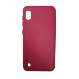 Husa silicon soft-touch compatibila cu Samsung Galaxy A10, Mov Visiniu, ALC MOBILE