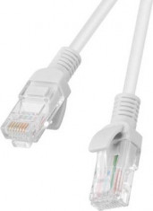 Cablu FTP Lanberg Patchcord Cat 5e 15m Gri foto