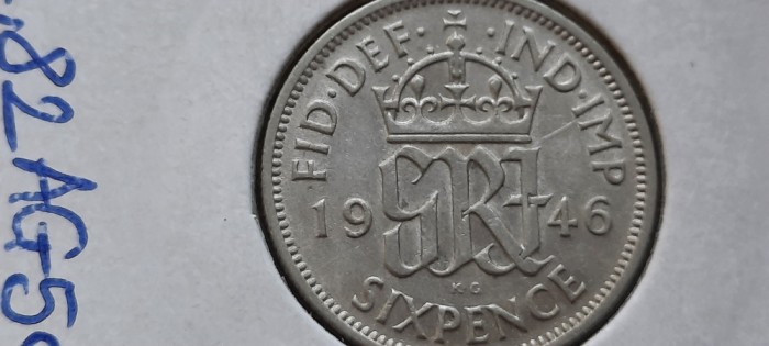 ANGLIA 6 PENCE 1946