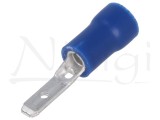 Papuc 2.8mm tata albastru izolat