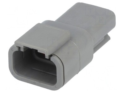Conector DTM 3 pini IP68 Gri foto