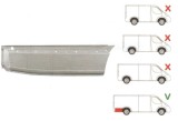 Segment reparatie aripa spate Mercedes Sprinter 20, VW Crafter 20 L=4700mm Partea Dreapta, Spate, model :foarte lung - Extra Long lungime 1180 mm,