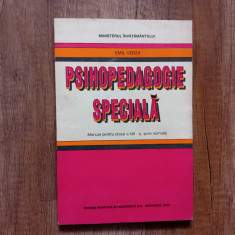 Psihopedagogie Speciala - Manual clasa a XIII-a - Emil Verza, 1995 foto