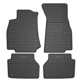 Set covorase auto din cauciuc Audi A7 II C8 2017 -, Cauciuc, Negru