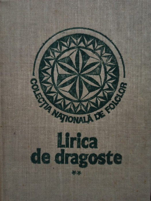 Sabina Ispas - Lirica de dragoste (semnata) (1986)