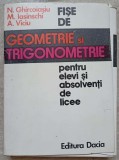 FISE DE GEOMETRIE SI TRIGONOMETRIE PENTRU ELEVI SI ABSOLVENTI DE LICEE-N. GHIRCOIASIU, M. IASINSCHI, A. VIC-311333