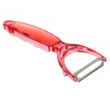 Cumpara ieftin Curatator Legume Fructe Manual Plastic Rosu 16.5cm