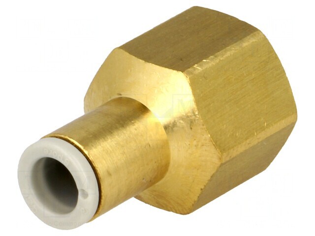 Racord Push-In Filetat Alamă Rc 1/4 1-10 bar
