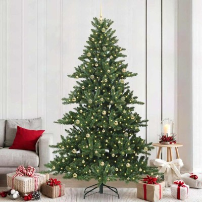 vidaXL Brad de Crăciun artificial cu ramuri articulare 240 cm PVC 3397696 foto