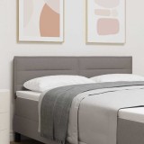 vidaXL Tăblie cap cu headboard Gri taupe 160 cm Piele artificială 42007024