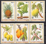 Sao Tome si Principe, fructe, 1981, MNH, Nestampilat