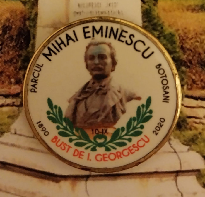 Insigna Aniversara Mihai Emienscu - RARA