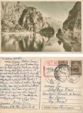 Romania, Dunarea la Cazane, c.p.s. circulata intern, 1961