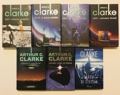 Odiseea Spatiala, Finala, A doua treia Odisee, Arthur C. Clarke, CARTONATE foto