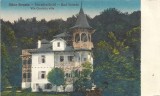 CP1534N Băile Sovata &ndash; Szov&aacute;taf&uuml;rdő &ndash; Bad Sovata, Vila Cioc&acirc;rlia villa, carte poștală