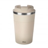 Cana cafea termos interior Inox 510ml 17.5cm crem Zilan ZLN9921