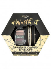 Set cadou 3 produse Loreal Worth It Millionized Lashes Eye Kit foto