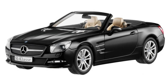 Macheta Oe Mercedes-Benz SL-Class Cabriolet 1:18 Negru B66960107