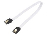 Cablu SATA III 0,5m Alb