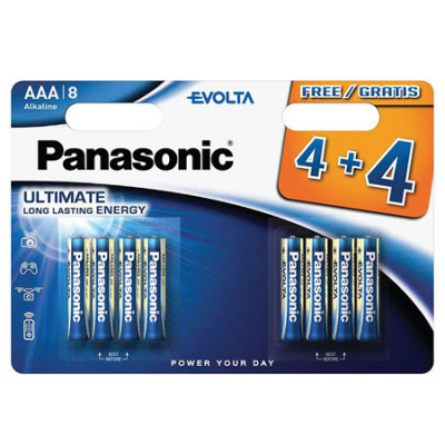 BATERIE LR03 BLISTER PANASONIC EVOLTA EuroGoods Quality foto