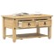 Gossi masuta de cafea cu sertare corona, 85x50x45 cm, lemn masiv pin