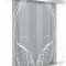 Usa culisanta Boss &reg; Duo model Lava alb, 80+80x215 cm, sticla gri securizata, glisanta in ambele directii