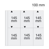 Folii Carti Postale pentru album Yokama-Maxi cu buzunare de 145 x 100 mm Negru, SAFE