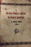 CALAUZA BUNULUI CRESTIN IN SFANTA SCRIPTURA DUMITRU IORDACHE1933