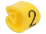 Markere Marcaj PVC Galben 2-5mm