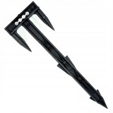 Cumpara ieftin Cui fixare folie antiburuieni straturi, model ancora, lungime 17 cm, latime 5 cm, plastic