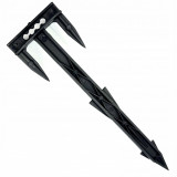 Cui fixare folie antiburuieni straturi, model ancora, lungime 17 cm, latime 5 cm, plastic MultiMark GlobalProd