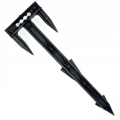 Cui fixare folie antiburuieni straturi, model ancora, lungime 17 cm, latime 5 cm, plastic