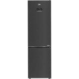 Combina frigorifica Beko B5RCNA405ZXBR, 355 l, No Frost, Everfresh+, AeroFlow, H 203.5 cm, Clasa D, Dark Inox
