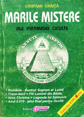 Marile Mistere Ale Piramidei Oculte - Cristian Craita ,557204 foto