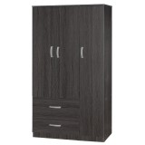 Cumpara ieftin Dulap Zelia cu 2 usi si sertare 90x42x180cm